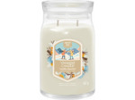 Yankee Candle grande jarre averse de neiges à la vanille  –  Collection d'hiver 2025 – Apres Ski » avec durée de combustion jusqu'à 90 heures