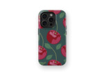 Cherry Sketch | Coque de téléphone 3D 2en1 Ultra-résistante