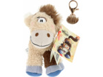 Diddl - Porte-clés Peluche Loupsily 12cm - Mini Peluche Cheval