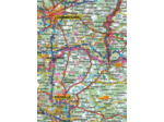 ALSACE ET LORRAINE 1/275.000 (CARTE GRAND FORMAT LAMINEE)