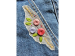 Premier Printemps - Kit broderie poche pantalon à broder
