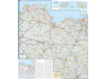 CARTE DEPARTEMENTALE COTES D'ARMOR, ILLE-ET-VILAINE