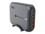 FORCELL F-ENERGY Chargeur de bureau multi-ports 3x USB-C + 2x USB-A 200W avec câble secteur