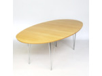 Table à manger bois et métal