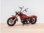 Moto en Bois - Rouge