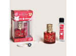 MAISON BERGER - Coffret Lampe Berger Pure Lolita Lempicka avec Recharge Parfum 250ml, Prête à l'emploi - Parfume et Purifie - Diffusion Fine, Homogène et Longue Durée (Rouge - Lolita Lempicka Sweet)