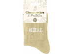 Chaussettes à paillettes Rebelle