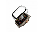 FORCE Coque pour Apple Watch transparente avec contours noirs (Tous les modèles)