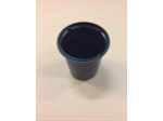Seau de 5 litres en PVC Noir pour poubelle Inox
