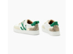 Baskets monogramme vert et blanc - Gabriella - Vanessa Wu