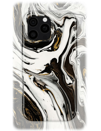 Chic Marbling | Coque de téléphone 3D 2en1 Ultra-résistante