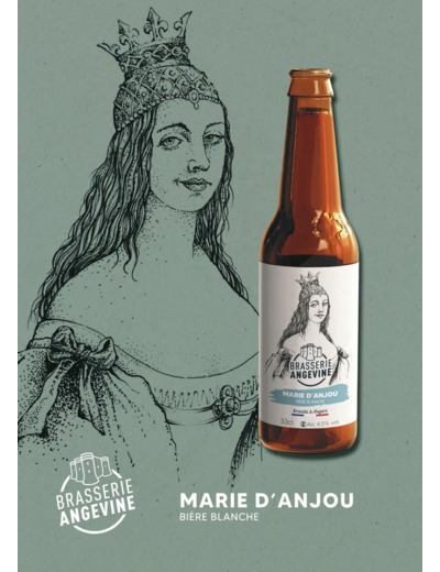 Biere Blanche Brasserie Angevine 33 Cl