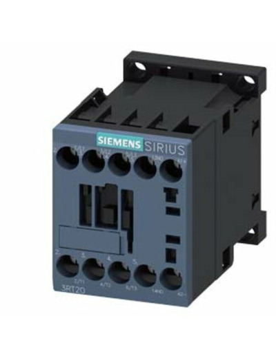Siemens - Contacteur de puissance SIRIUS 7A 3P 24V DC 1Z 0R S00 3RT2015-1BB41