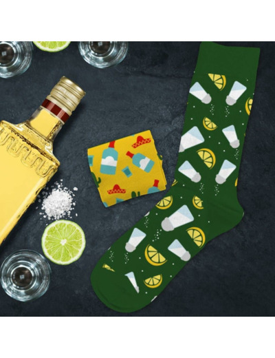 Chaussettes Humoristique Tequila Paf
