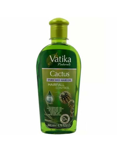 Vatika - Huile Capillaire au Cactus - 200 ml