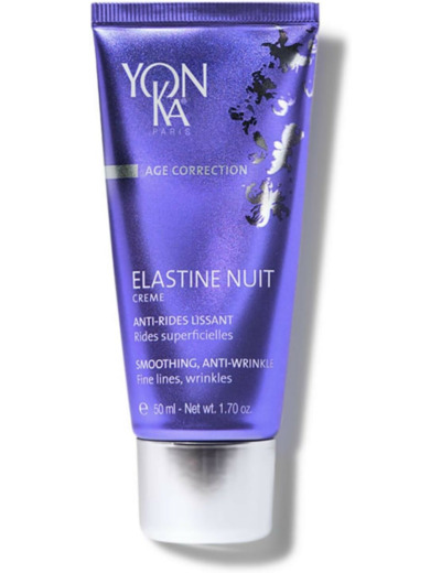 Elastine Nuit Yonka 50ml - Crème de Nuit Hydratante Anti-Âge pour le Visage