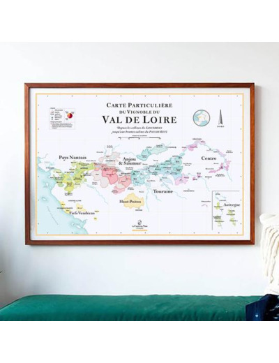 Affiche Les Vins du Val de Loire