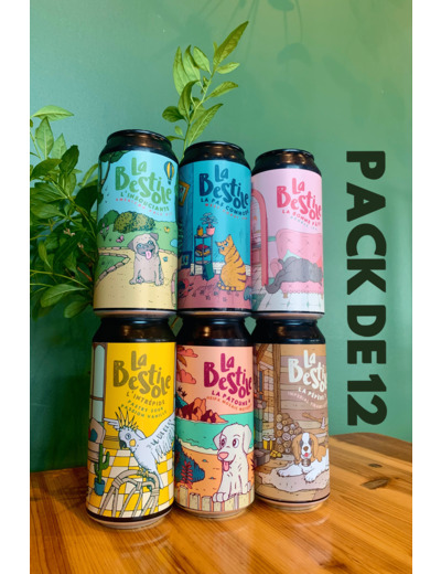 Pack 12 Canettes 44cl
