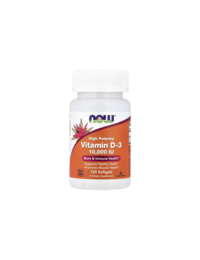 NOW VITAMIN D3 10 000UI