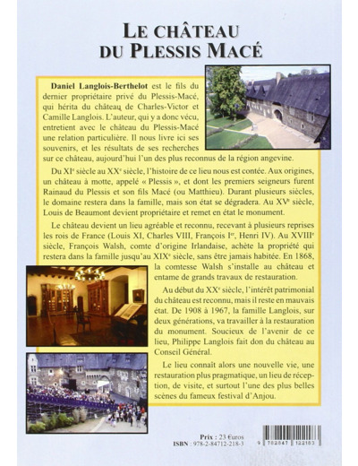 LE CHATEAU DU PLESSIS-MACE