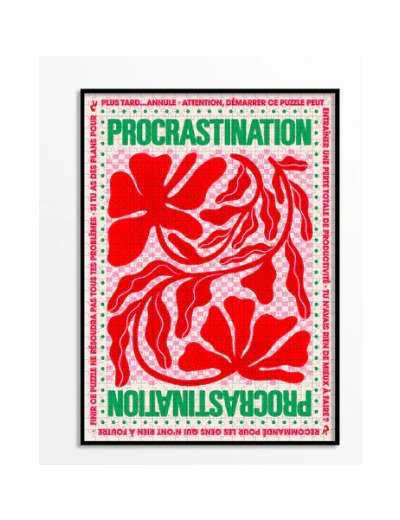 Puzzle Piece and Love | Procrastination