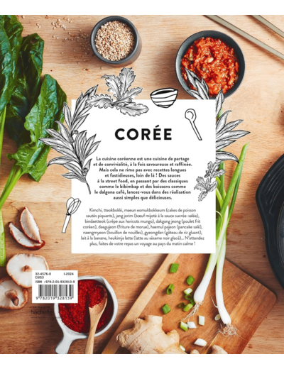 COREE - 60 RECETTES SAVOUREUSES ET ORIGINALES POUR EPATER VOS CONVIVES !