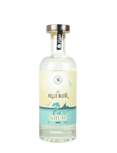 Rhum La Belle Bleue Maison Al Bouteille 70 Cl