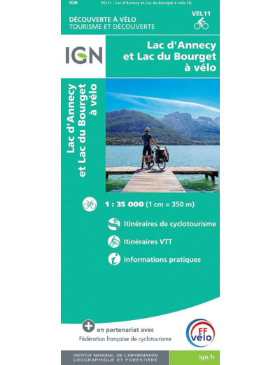 VEL11 - LAC D ANNECY ET LAC DU BOURGET A VELO