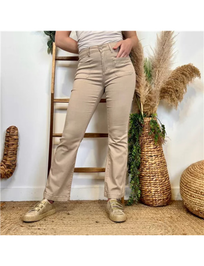 N005- Jean Seventies Voggo (T36-T44) (beige)
