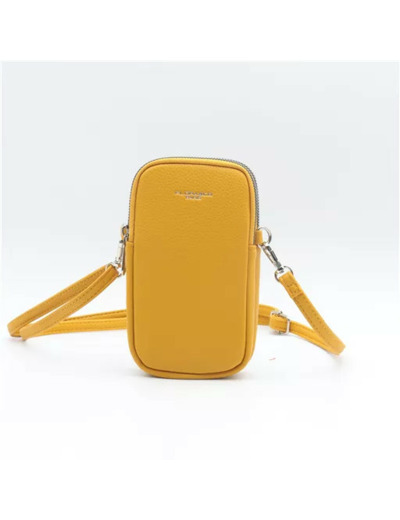 P420- Pochette Téléphone Flora & Co (moutarde)