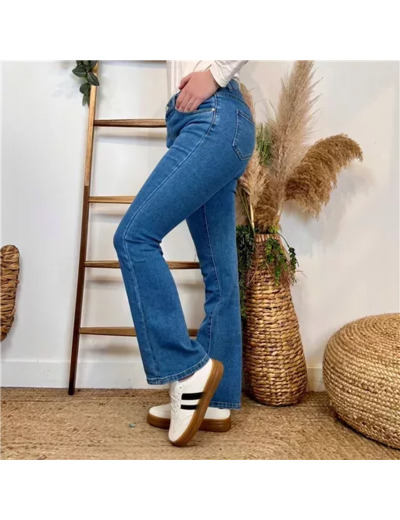 N007- Jean Bootcut (T36-T44) (denim)