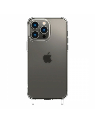 Coque renforcée transparente Skinmoove TPU/PC avec anneau pour iphone 13 Pro Max