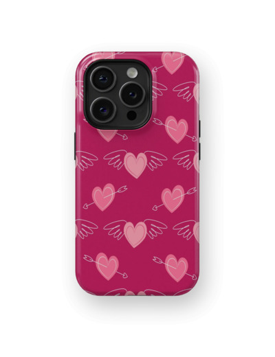 Love Gives Wings | Coque de téléphone 3D 2en1 Ultra-résistante