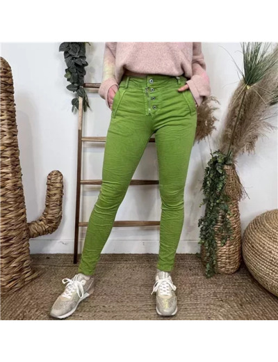 P071- Jean Melly.and.Co (Xs-Xl) (vert anis)