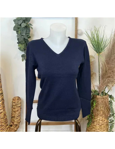 Y249-Tricotonic Col V les T38 & 42 (marine)