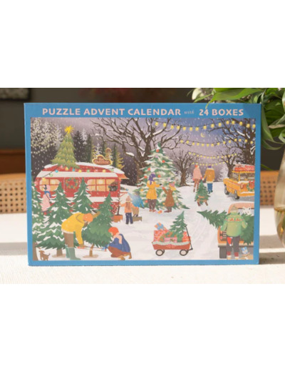 Calendrier de l'avent Puzzle Vissevasse