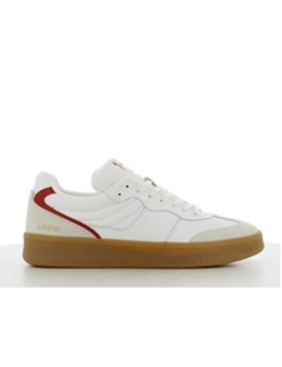 Low Sneakers - White/Red - SJ