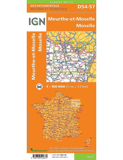 D54 D57 MEURTHE-ET-MOSELLE MOSELLE