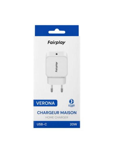 FAIRPLAY VERONA Chargeur USB-C 20W