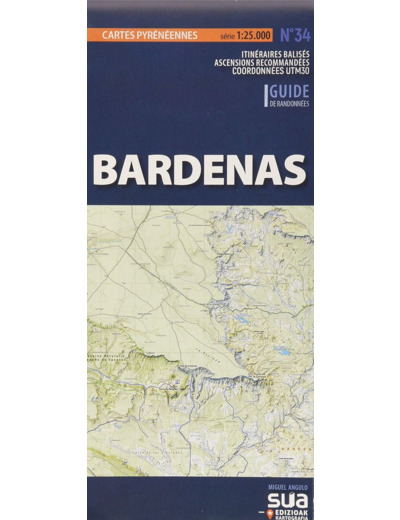 BARDENAS - CARTES PYRENEENNES