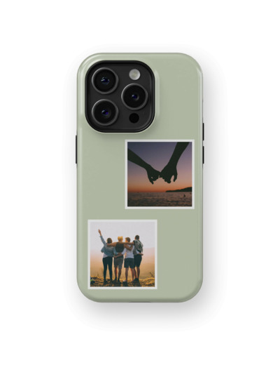 Twin Memories - Green | Coque de téléphone 3D 2en1 Ultra-résistante