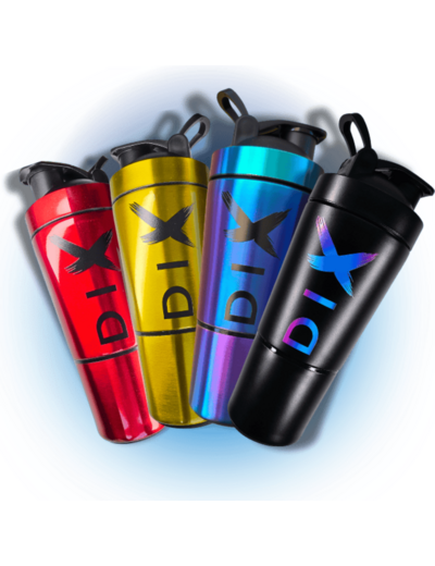 DIX SHAKER METAL 750ML+200ML+BOULE METAL