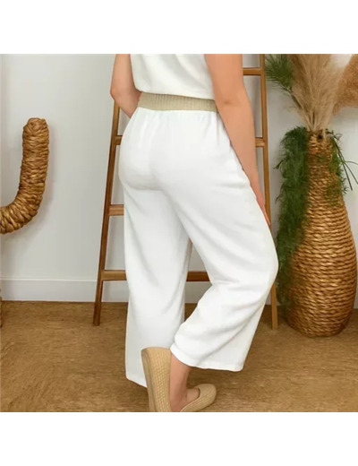 L785- Coupe 7/8ème Flare (Tu)  🇮🇹 (blanc)