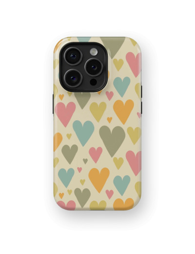 Retro Romance | Coque de téléphone 3D 2en1 Ultra-résistante