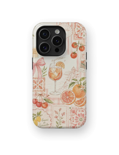 Aperitivo Rosa | Coque de téléphone 3D 2en1 Ultra-résistante