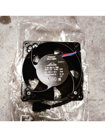 Linde - Ventilateur CC - ebm-papst DV4118NPU