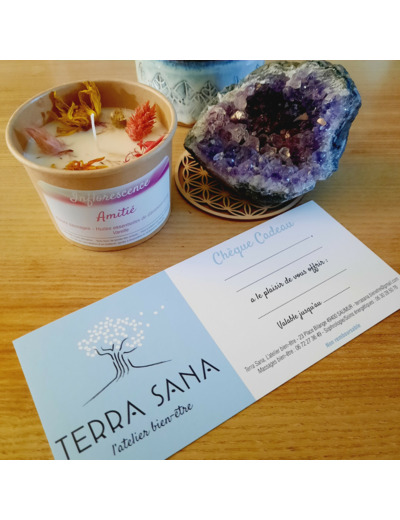 Carte Cadeau bien-être - Massage, Réflexologie ou Voyage sonore - 60€
