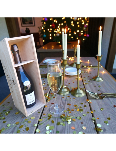 Magnum Champagne Coffret Bois Val de Beauregard millésime 2011