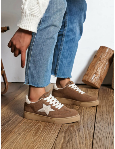 Baskets femme Brown - Tizziana - Findlay