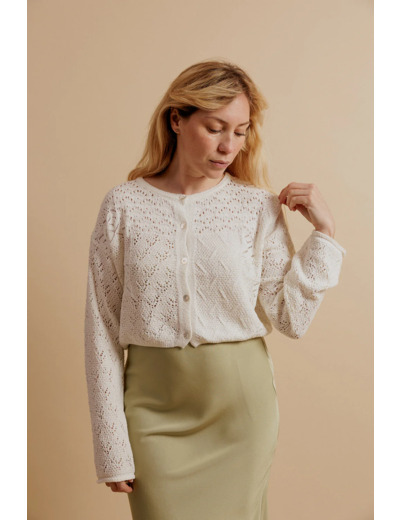 Aubin - Gilet Blanc